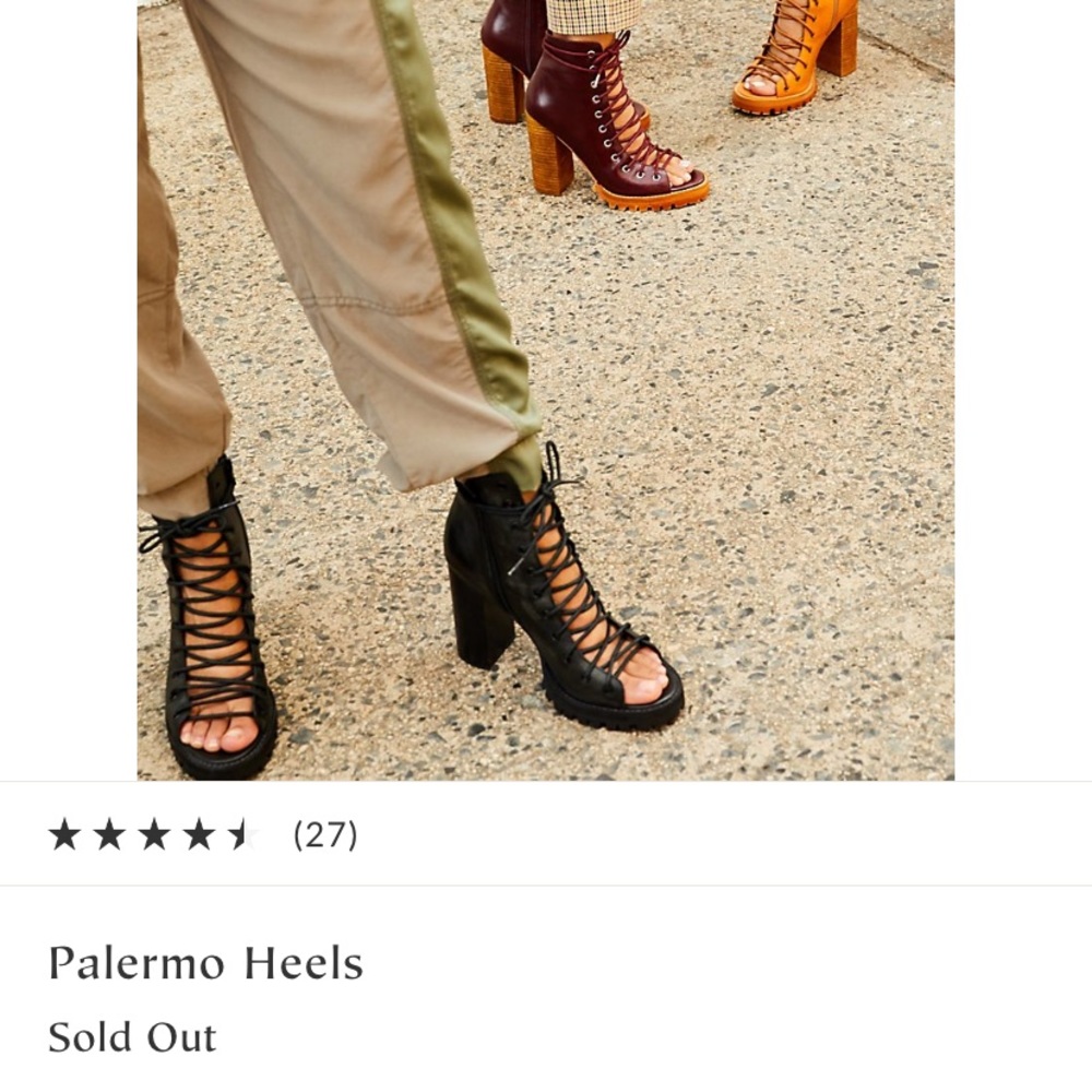 Free People x Jeffrey Campbell Palermo Heels